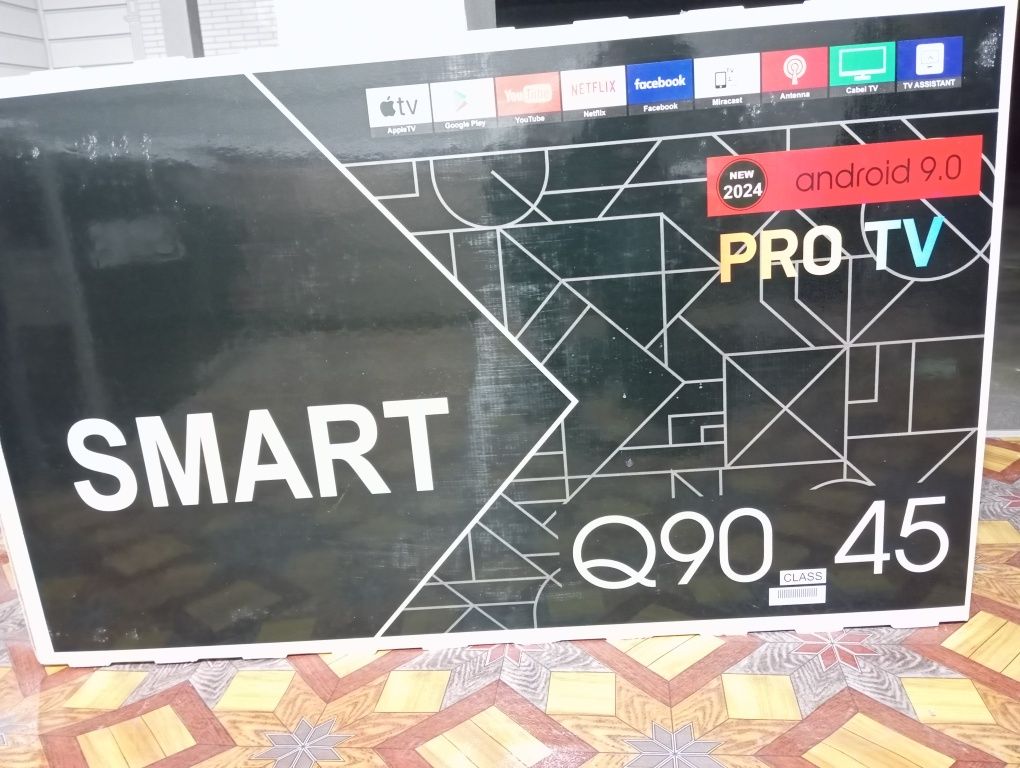 Turli oʻlchamdagi televizorlar