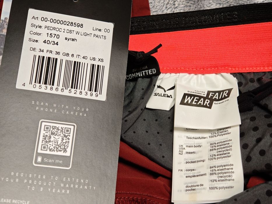 Salewa дамски панталон- ЧИСТО НОВ