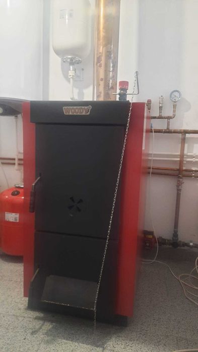 Vand centrala pe lemne 35kw