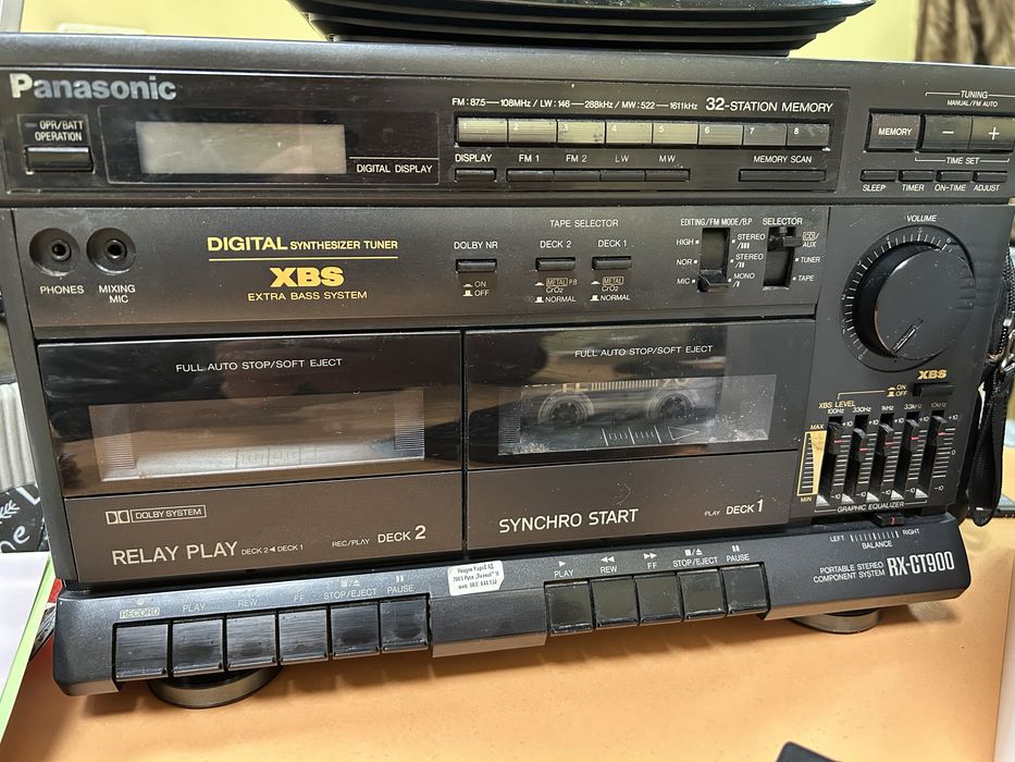 Касетофон Panasonic RX- CT900