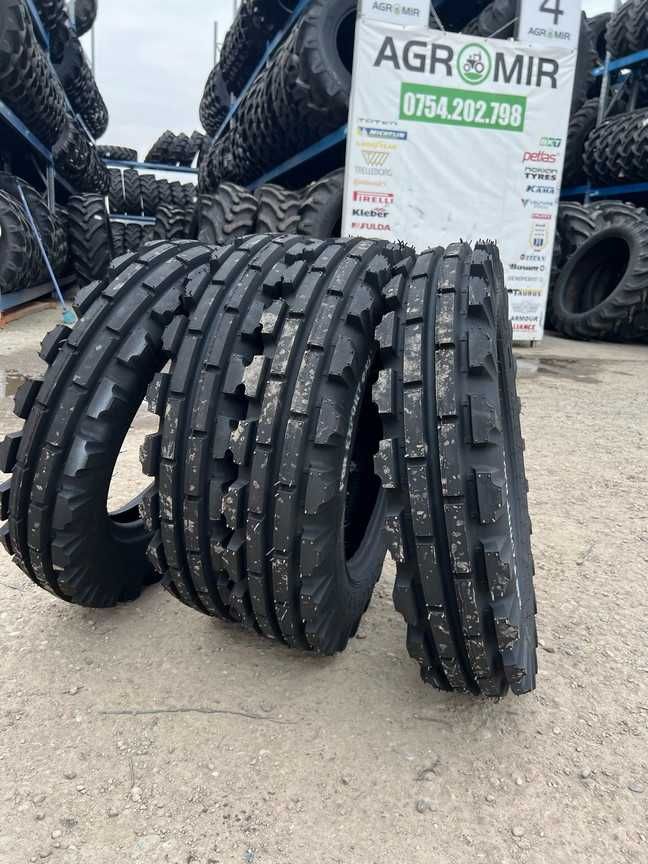 Cauciucuri noi 6.00-16 cu 12 pliuri pentru tractor fata marca PANTHER