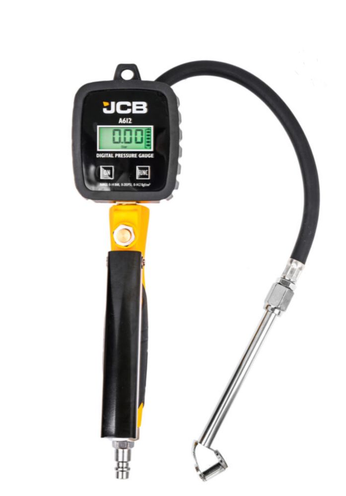 Пистолет за помпане на гуми с LCD дисплей 0-14bar JCB