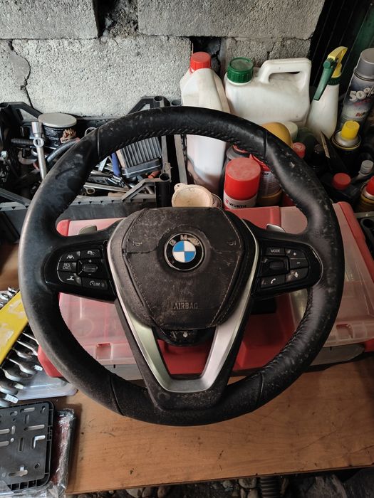 Руль BMW G30 540 полная, оригинал