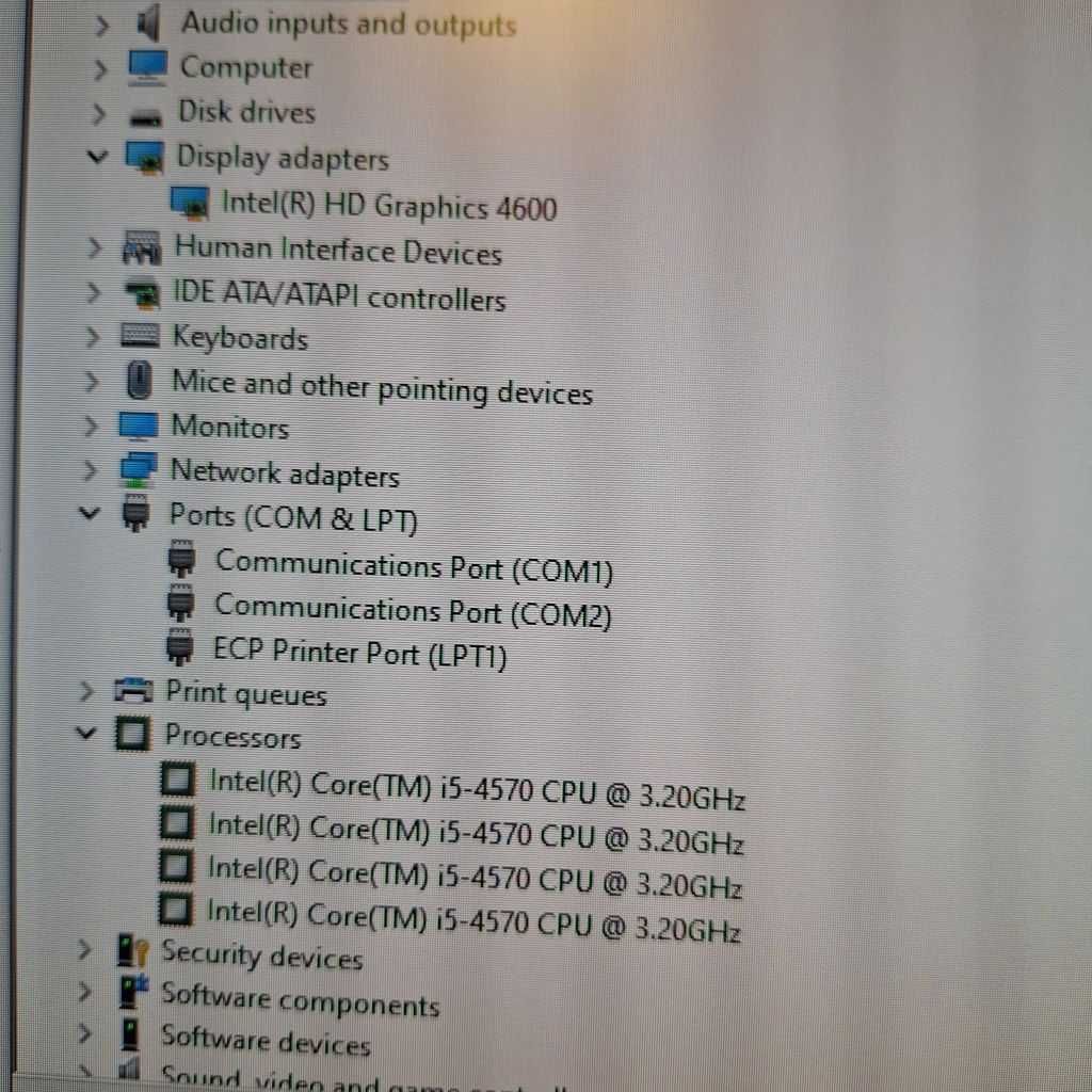 Calculator HP EliteDesk cu i5 3,2 Ghz, 8Gb RAM, 500GB HDD, windows 10