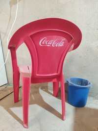 Стулья пластиковые Coca cola. БУ
