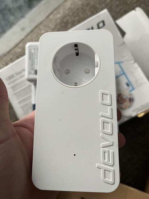 Devolo 1000 Starter Set+ internet prin cablu prin reteaua electrica
