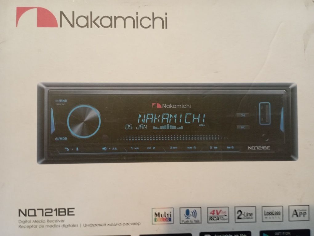 Авто магнитола Nakamichi