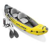 Надуваме каяк комплект двоен INTEX Explorer K2 с помпа и гребла