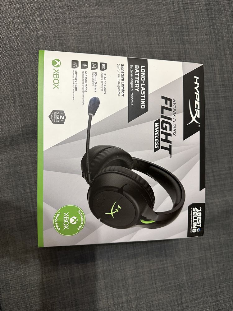 Перфектни Gaming безжични слушалки HyperX CloudX Flight