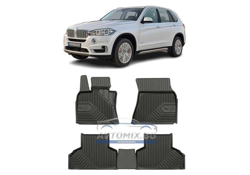 Гумени стелки зa BMW X5 F15, F85, 2013-2018 г., Модел No.77