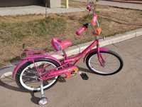 Новый велосипед для девочки