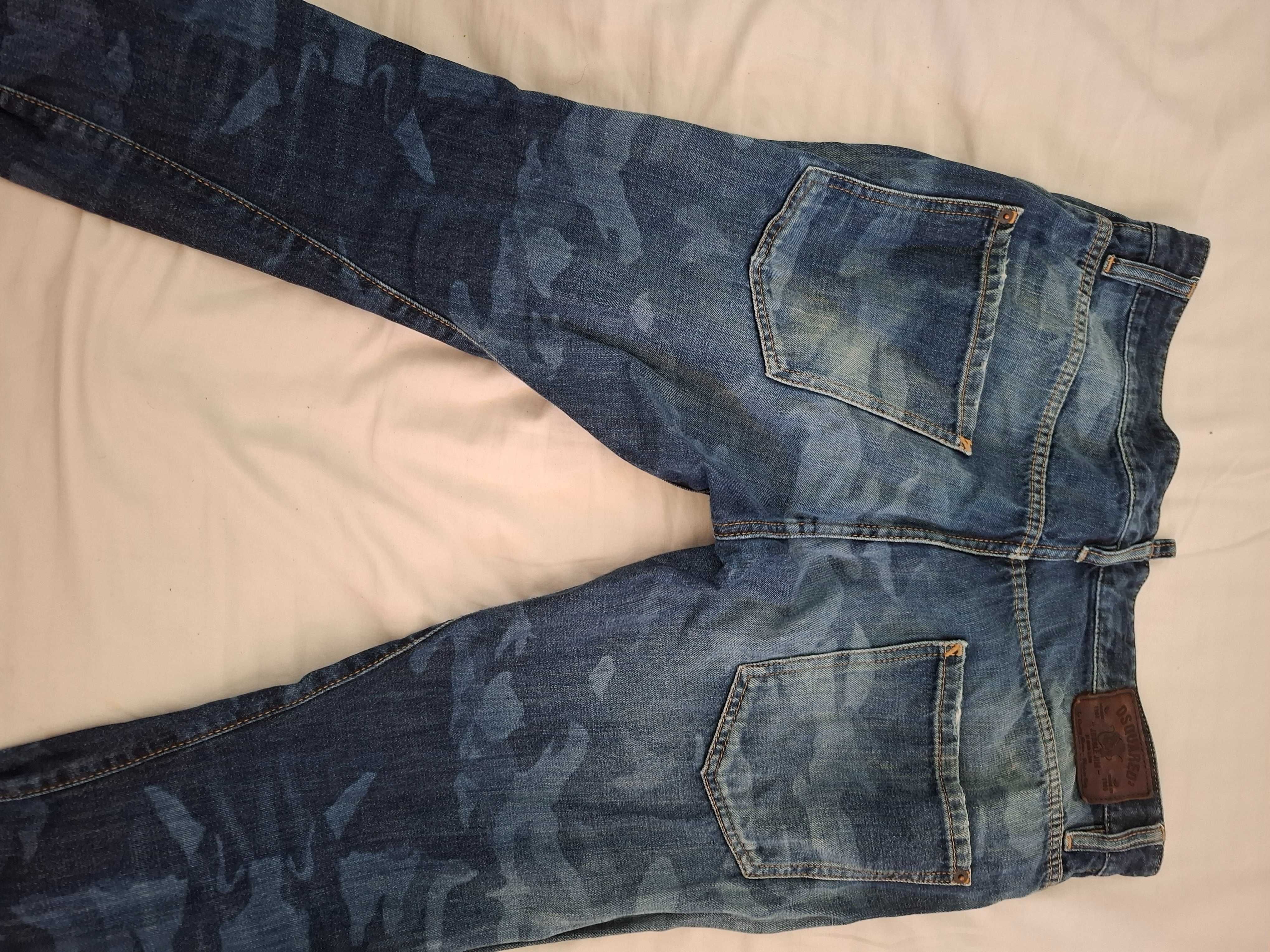 Мъжки дънки, тъмносини Dsquared
