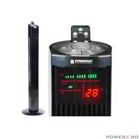 Ventilator turn 90 w Tower-120 negru, 117 cm, Powermat