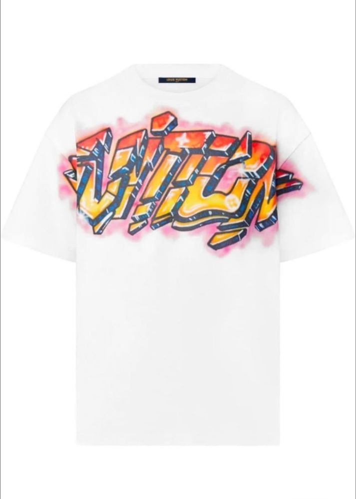 Мъжка тениска Louis Vuitton Graffiti tee