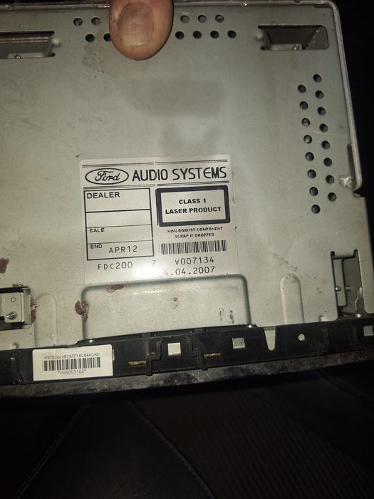 Radio cd ford galaxy