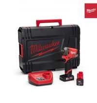 Нов комплект гайковерт Milwaukee M12FIW12-622X