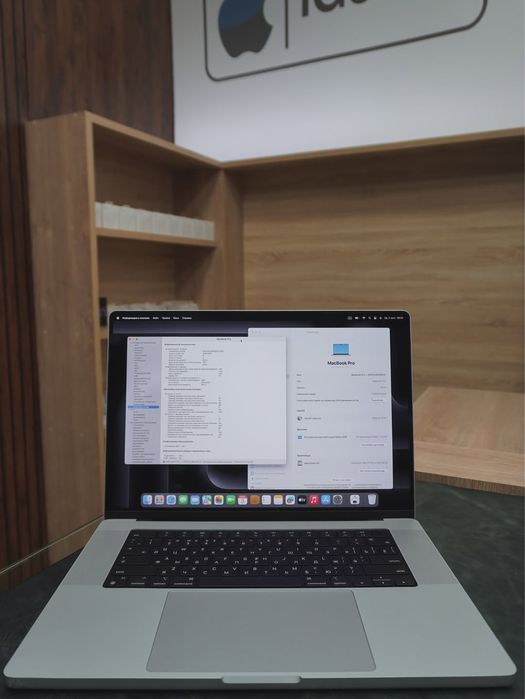 MacBook Pro M1Pro chip 16/512Gb 16dyum
