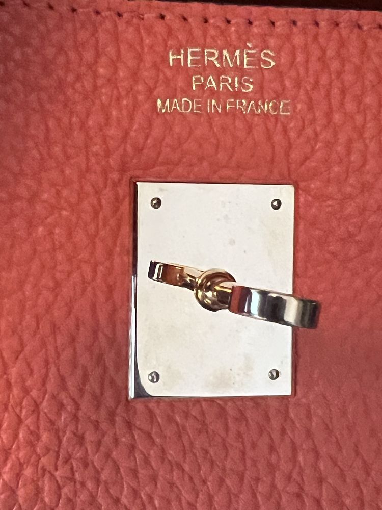 Hermes Birkin Togo 35 orange