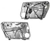 Macara geam Skoda Superb 3U4 2002-2008; Volkswagen Passat B5 (3B) 1997-2005; usa Fata partea Stanga 3B1837461 cu panou, electrica, fara motoras
