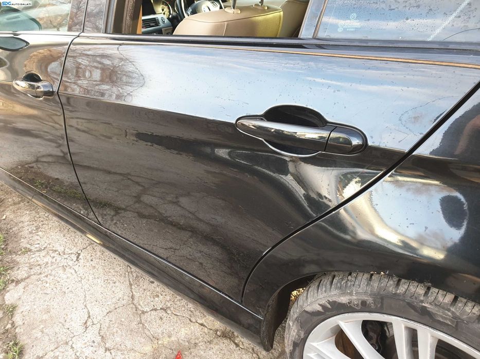 Usa Usi Portiera Portiere Stanga Spate Dezechipata BMW Seria 3 E90 Berlina Sedan 2004 - 2011 Culoare 475 Black Sapphire Metallic [K1186]