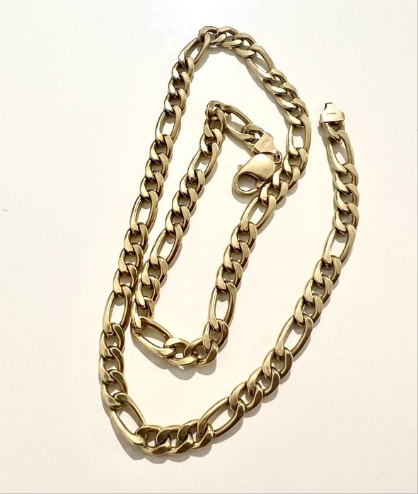 Lant de aur barbatesc de 18k stantat 750 model deosebit