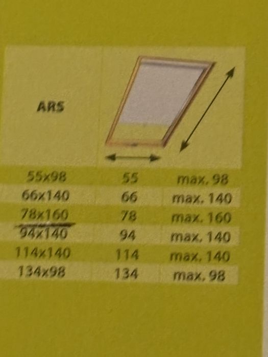 Vand rulouri geam tip ars