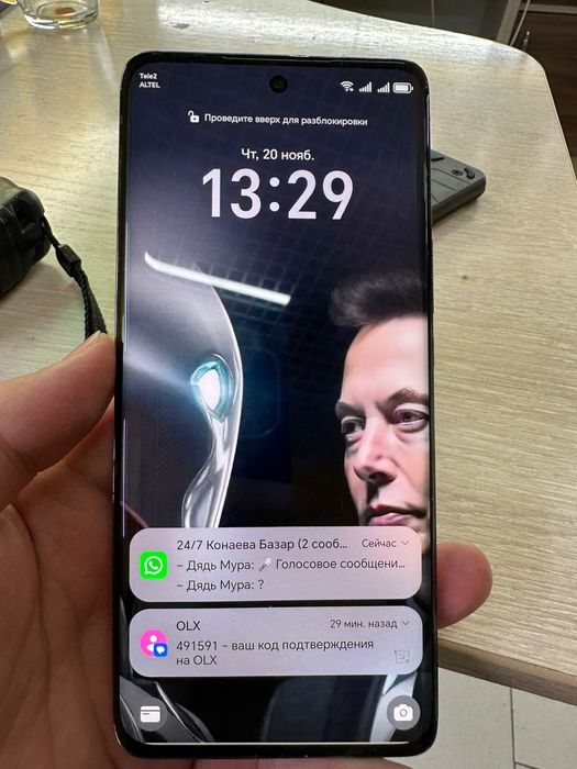 Продам сотовый телефон Xonor x9b за 110000 тенге память 256.. почти но