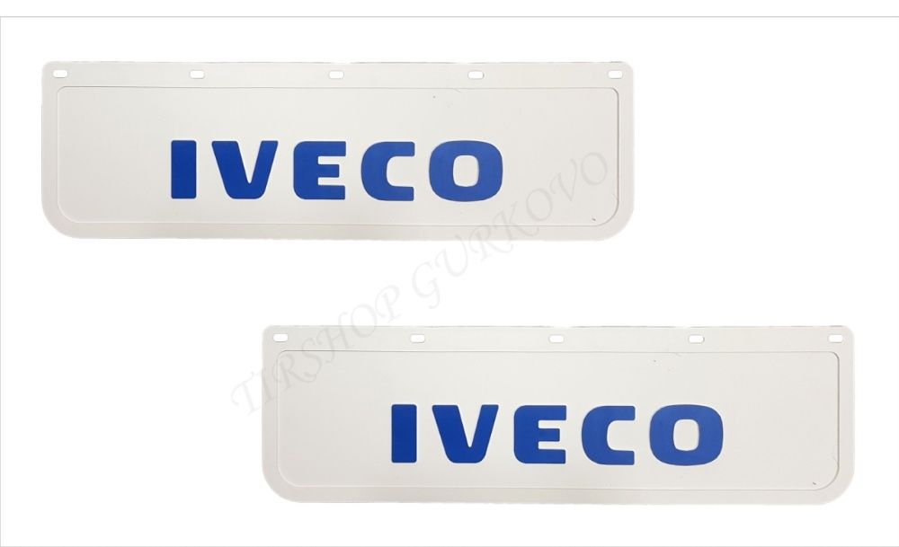 Релефни гумени бели калобрани Ивеко​/Iveco