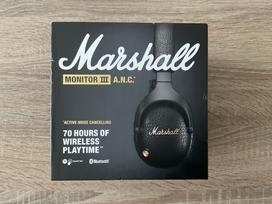 Căști Marshall Monitor III Over Ear Căști cu 30 ore