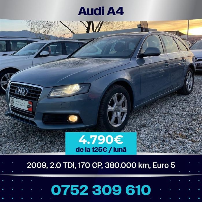 Audi A4 Audi a4 b8 2.0tdi 170cp euro5 Garantie Rate