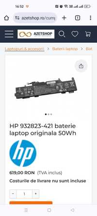Vând baterie laptop