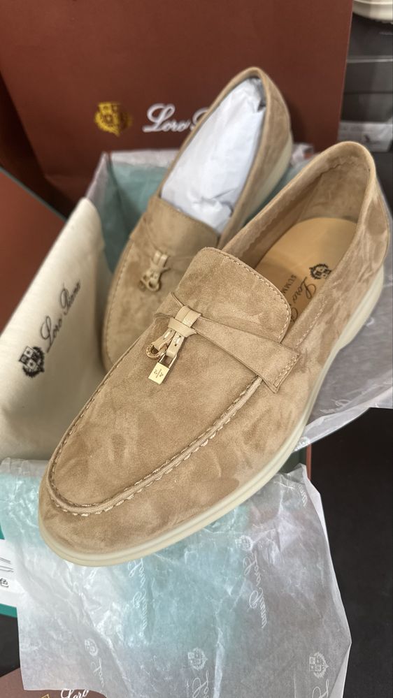 Mocasini LP Summer Walk - size 40/piele naturala fina/Dior,Chanel