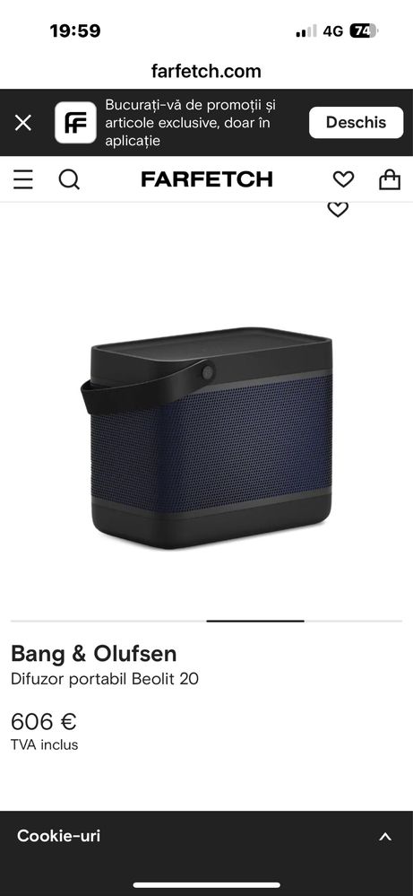 Bang & Olufsen Beolit 20(negru)