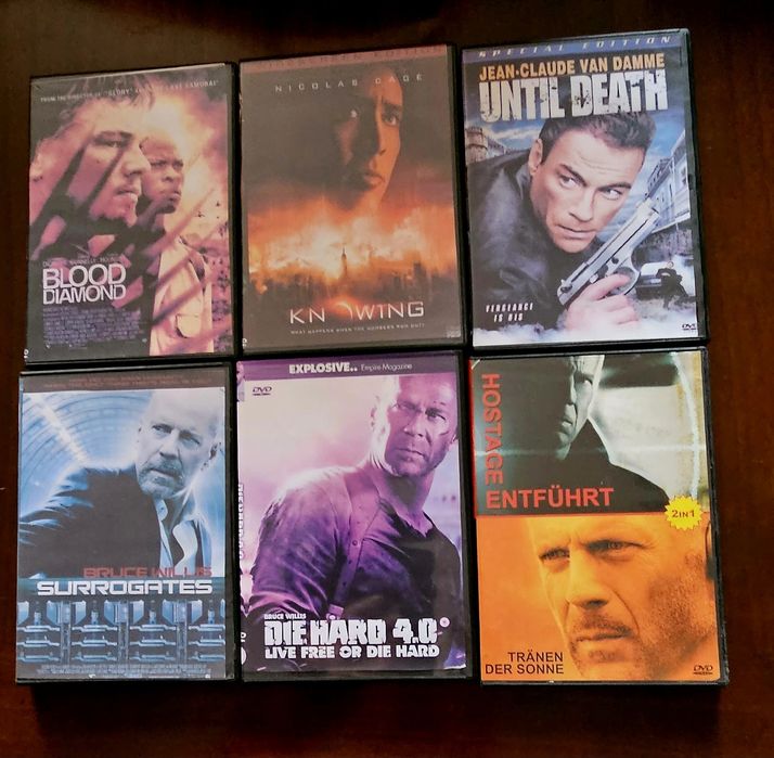 Нови колекция с филми Bruce Will Will Smith Jean Claude СУБТИТРИ BG.