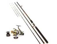 Set lanseta feeder 3.9m delta 120/180g,mulineta kt5000,4 rulmenti