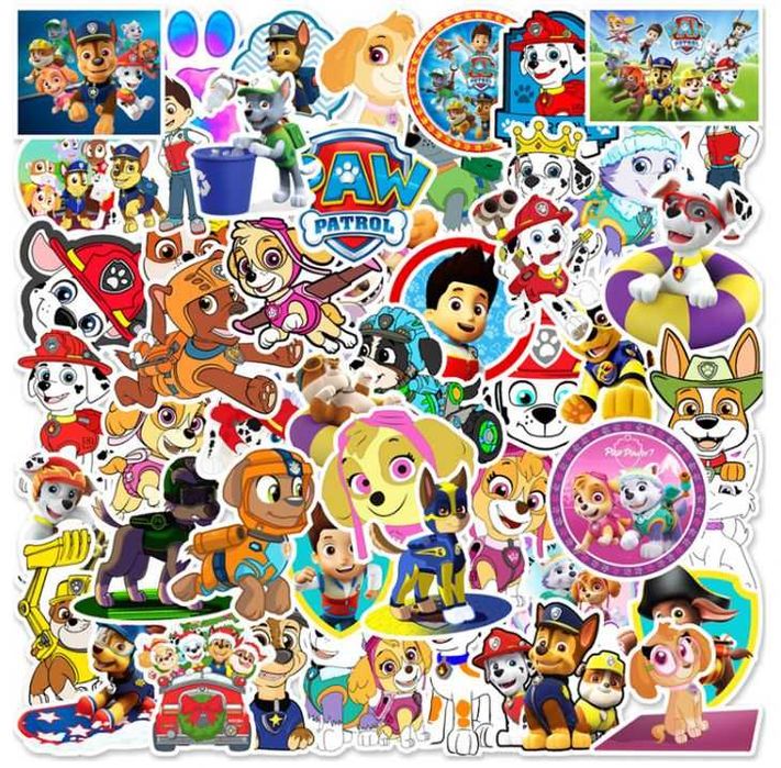 Stickere Paw Patrol patrula catelusilor