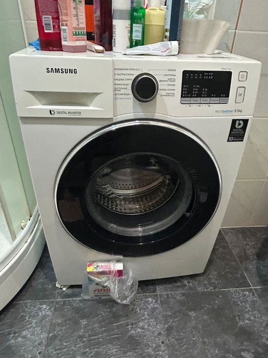 Стипальная машина Samsung EcoBubble 6.5 кг