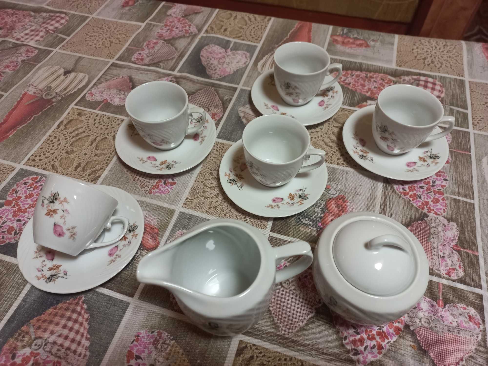 Set de cafea cu letiera si zaharnita