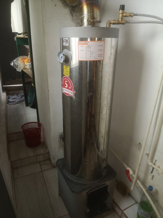 Cazan incalzire apa pe lemne