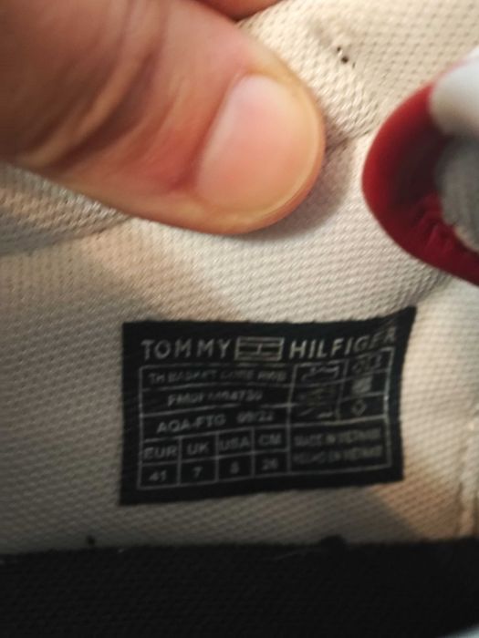Мъжки бели сникърси Tommy Hilfiger