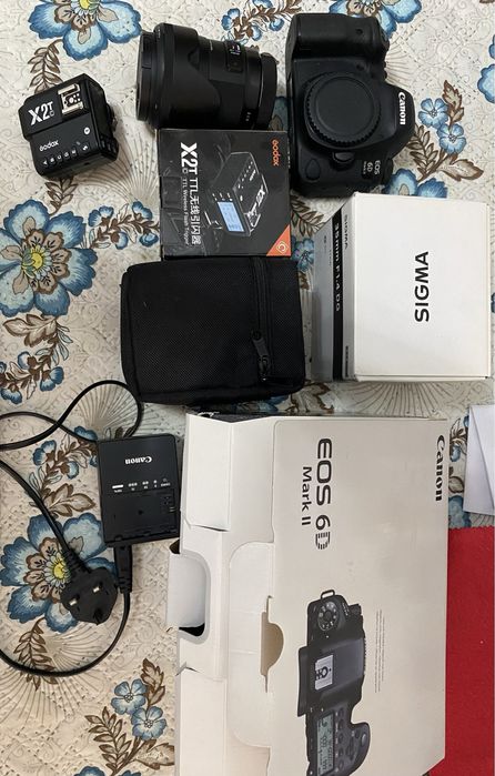 Продается фотоаппарат полный комплект.