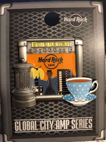 Insigna mare 3D Hard Rock Cafe Edinburgh