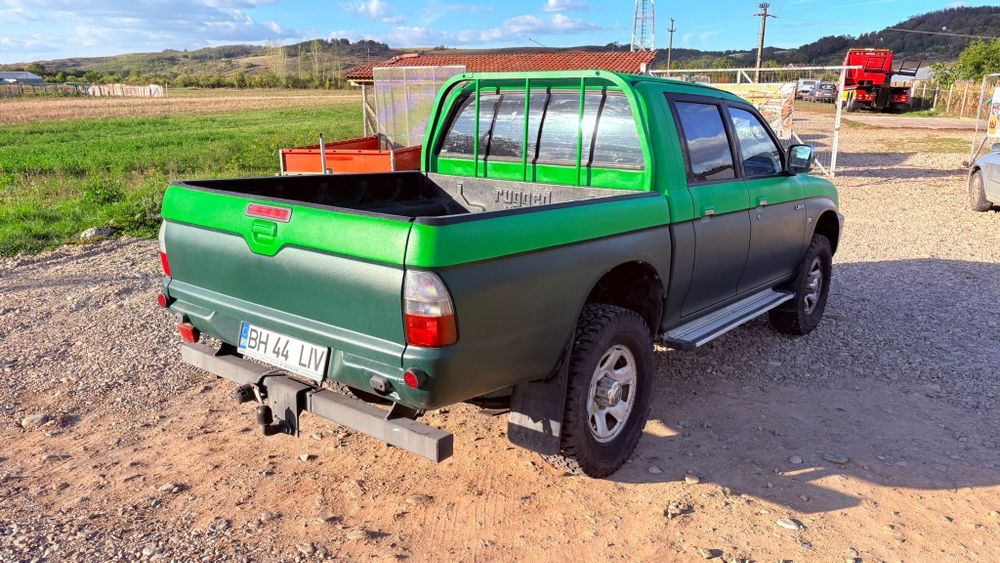 Mitsubishi L200, 2002, 116 CP, clima, turbo nou,gume noi, 4*4,mic-mare