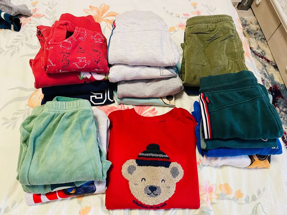 Лот детски дрехи за момче Mayoral, Okaidi, Breeze, H&M, 98