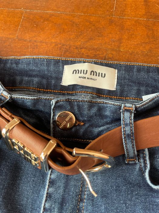 Дамски дънки MIU MIU