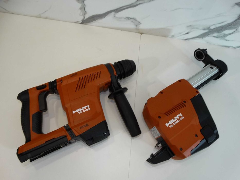 Hilti TE 6 - 22 + DRS 4/6 Nuron - Перфоратор 3 функции + прахоуловител