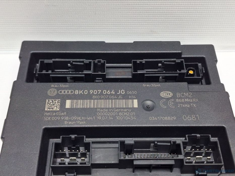 Modul confort BCM2 AUDI A4 IV Avant (8K5, B8) [ 2007 - 2015 ] TDI (CJCD, CMFB, CSUA) 110KW|150HP HELLA 5DK009918-09 OEM 8K0907064JG