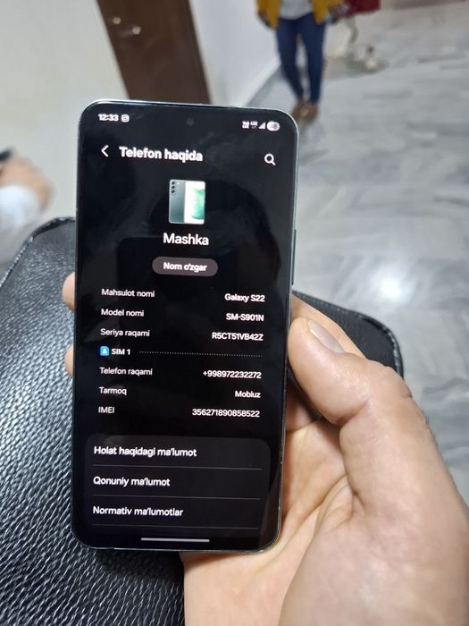 Kafolat beriladi telfonga