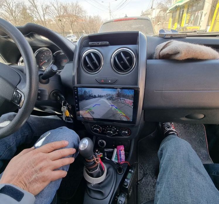 Navigatie Android Dacia Duster 2013-2018 Waze YouTube WiFi GPS USB