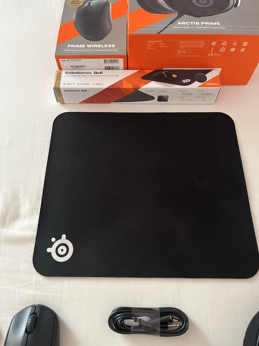 Mouse SteelSeries Prime Mini Gaming + Mousepad